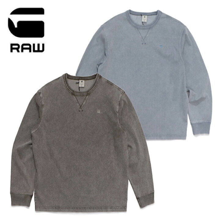 楽天市場】ジースター ロウ【G-STAR RAW】D27102-E161 Washed Sweater