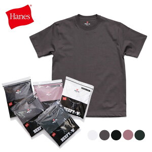 �w�C���Y�yHANES�zHM1-D001 BEEFY-T �N���[�l�b�NT�V���c 26SS BEEFY-T �w�C���Y �����O�Z���[ ���� �g�b�v�X �����Y �u���b�N �z���C�g �_�[�N�O���[ �s���N �v���� ��100�� �w�r�[�E�F�C�g���n �^����