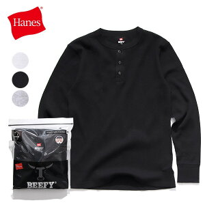 �w�C���Y�yHANES�zHM4-S104 BEEFY �T�[�}���w�����[�l�b�N�����O�X���[�u 25FW ����T ���� �g�b�v�X �r�[�t�B�[ �w�r�[�E�F�C�g ���� �����Y �z���C�g �w�U�[�O���[ �u���b�N �^�����ꂵ�ɂ��� ��