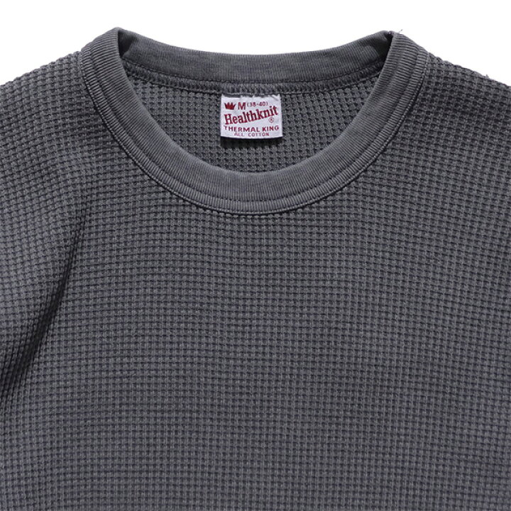 楽天市場】ヘルスニット【Healthknit】52021 サーマルキングワッフル 
