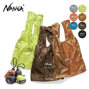�i���K�yNANGA�zNA2441-3A102-A NANGA POCKETABLE ECO BAG (LIVE THE LIFE) �i���K �|�P�b�^�u�� �G�R�o�b�O ���� �����^�ѕ֗� ������ �����Y ���f�B�[�X �i�C���� �}�X�^�[�h �S�[���h �R���[�e �u���b�N �I