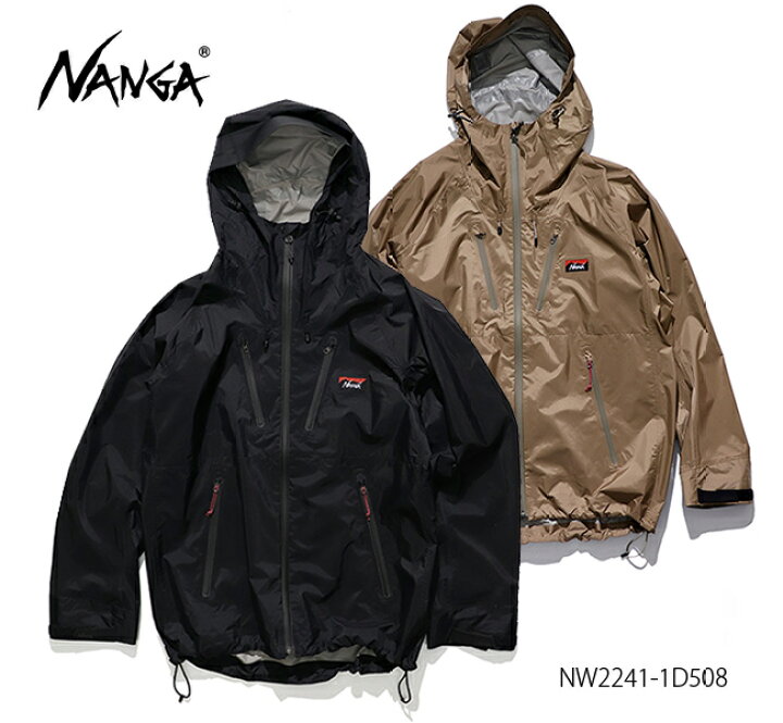 楽天市場】ナンガ【NANGA】NW2241-1D508 AURORA 2.5LAYER TREK SHELL 