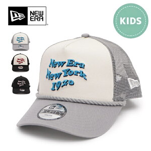 �j���[�G���yNEW ERA�z14746992 / 14746993 / 14746994 �L�b�Y Youth 9FORTY A-Frame�g���b�J�[ Wave Logo �N���[���z���C�g/�O���[ �N���[���z���C�g/�u���b�N �u���b�N �L���b�v 940 KIDS �q�� �X�q ���[�X �L�b�Y