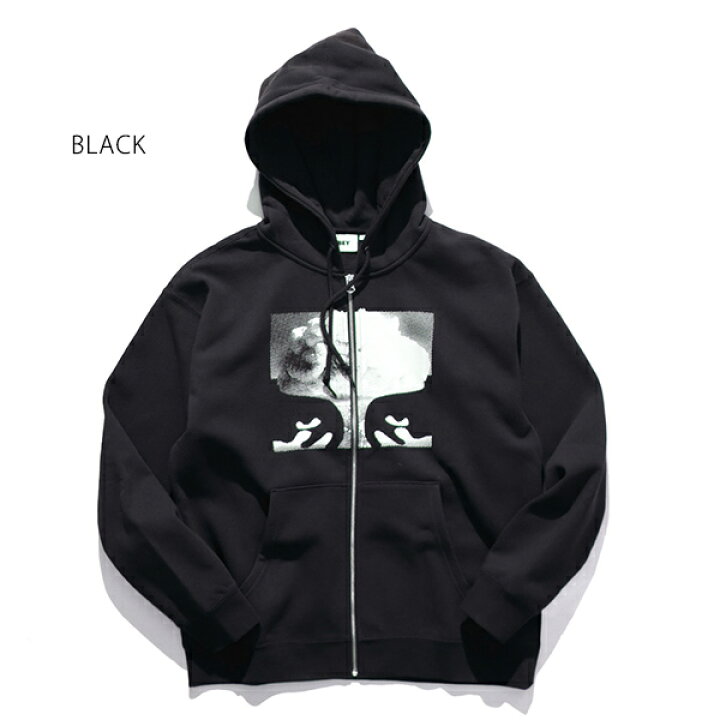 楽天市場】オベイ【OBEY】112853917 LIBERATION ZIP HOOD パーカー 