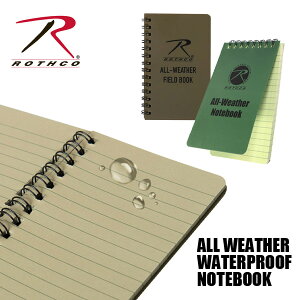 XR yRothcoz470 4078 ALL WEATHER WATERPROOF NOTEBOOK h  m[gubN m[g 蒠 hH EH[^[v[tylR|Xz