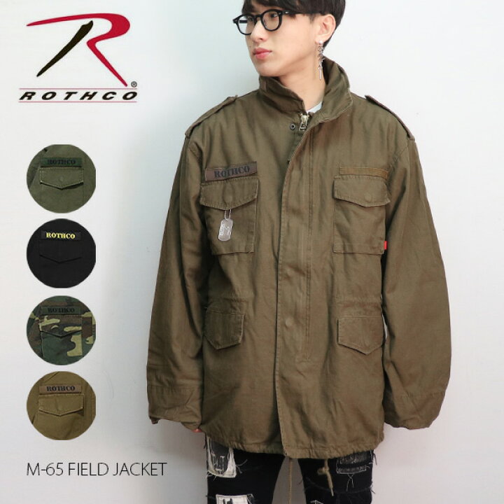 楽天市場】ロスコ 【Rothco】 VINTAGE M-65 FIELD JACKET ミリタリー 
