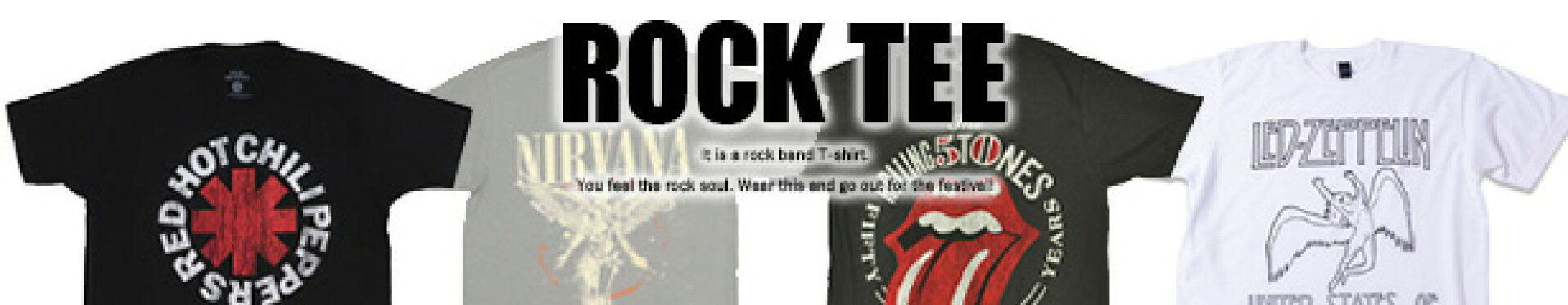 ロックバンドTシャツ