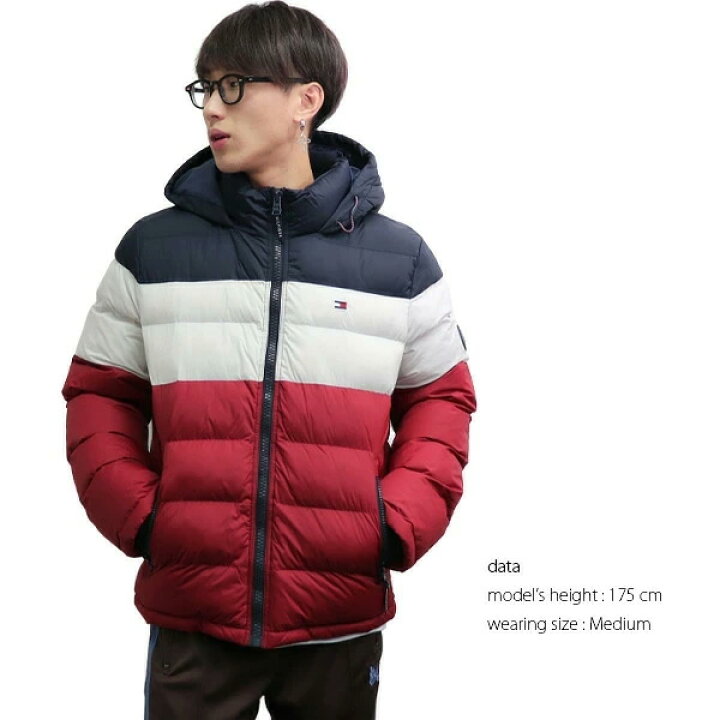 Bulk at ringe overbelastning 楽天市場】トミーヒルフィガー【TOMMY HILFIGER】158AN508 中綿ジャケット アウター ナイロン ブルゾン メンズ トリコロールカラー  USA規格【あす楽】【送料無料】 : ボブズ洋品店