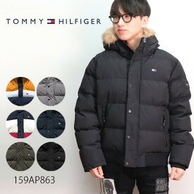 トミーヒルフィガー【TOMMY HILFIGER】159AP863 中綿ジャケット ジャケット ロゴ アウター メンズ USA規格 人気 YELLOW NAVY【あす楽】【送料無料】