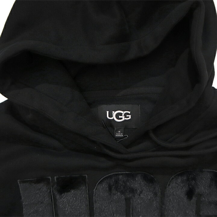 楽天市場】アグ【UGG】1121385 Rey Fuzzy Logo Hoodie レイ ファジー 