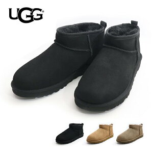 アグ【UGG】1137391 CLASSIC ULTRA MINI メンズ MENS クラシック ウルトラ ミニ ムートン シューズ 靴 フットウェア クリスマス プレゼント ギフト 秋 冬 もこもこ ショートブーツ ショートムートン CHES