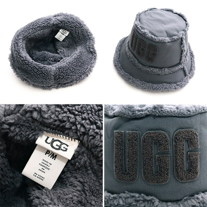 楽天市場】【UGG/アグ】正規品 22655 Bonded Fleece Bucket Hat ボア 