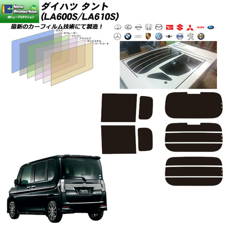 楽天市場】ダイハツ タント (LA600S/LA610S) IRニュープロテクション 
