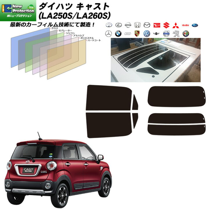 楽天市場】ダイハツ キャスト (LA250S/LA260S) IRニュープロテクション 