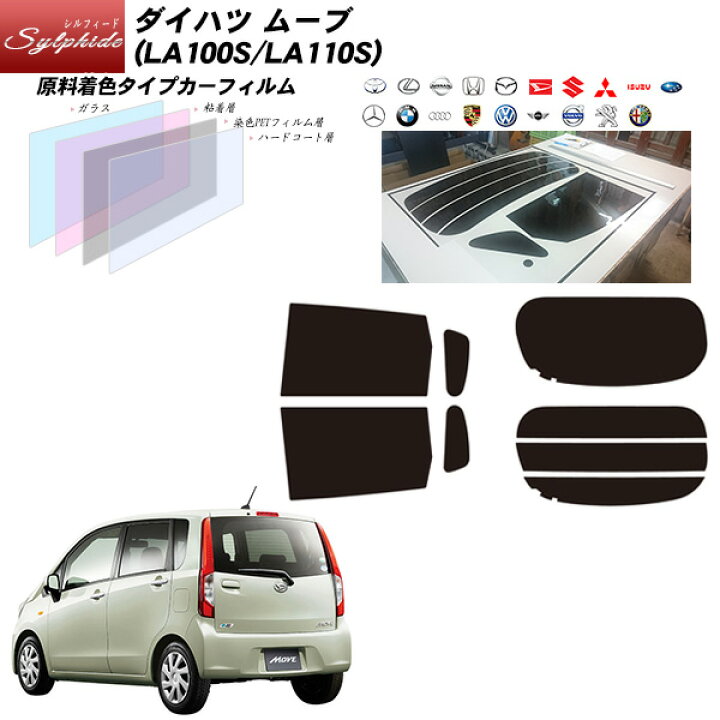楽天市場】ダイハツ ムーブ (LA100S/LA110S) シルフィード リアセット 