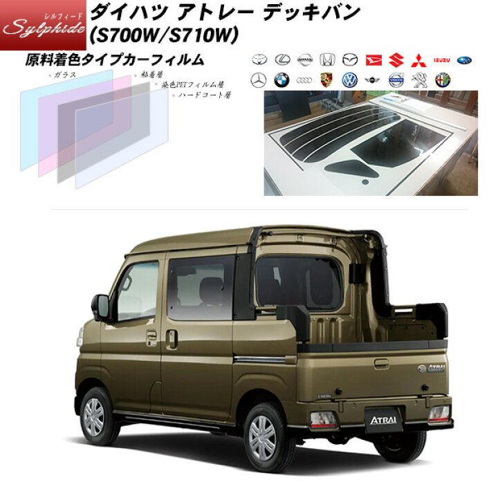 楽天市場】ダイハツ アトレー デッキバン (S700W/S710W) シルフィード 