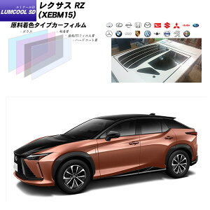 レクサス RZ (XEBM15) ルミクールSD サンルーフオプションあり UV99%CUT カット済みカーフィルム リアセット