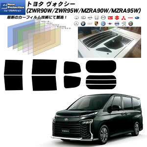 トヨタ ヴォクシー (ZWR90W/ZWR95W/MZRA90W/MZRA95W) ニュープロテクション 熱整形一枚貼りあり カット済みカーフィルム リアセット