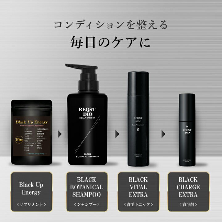 楽天市場】炭酸 育毛剤 BLACK VITAL EXTRA 薬用 ヘアケア 発毛促進 