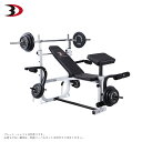 【全品10％OFF★11日1：59まで】BODYDESIGN（ボディデザイン）マルチプレスベンチ / ベンチプレス ウエイトトレーニン…