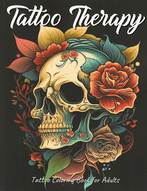 デザイン本　【 Tattoo Therapy 】　【TATTOO / tattoo / タトゥー / 入れ墨 / 入墨 / 刺青 / トライバル / タトゥーマシン / タトゥーキット / タトゥー用品 / タトゥーデザインブック / タトゥーセット / タトゥーニードル / タトゥー針】