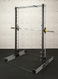スミスマシン 可動式 パワーラック ハーフラック ホームジム 自宅 ジム トレーニングマシン ウエイトトレーニング 筋トレマシン バーベル スクワット 懸垂 TO-3DSM IROTECPRO (アイロテックプロ)