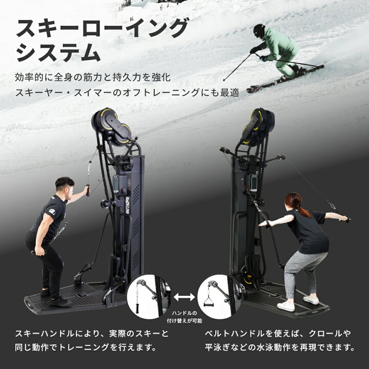 楽天市場】【マラソン期間中 全品ポイント5倍！】スキーマシン スキー 