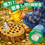 切り株除去剤 スタンプロット ガーデニング 園芸 除草剤 自力 除去剤 日本製 シロアリ対策 切り株 抜根 …