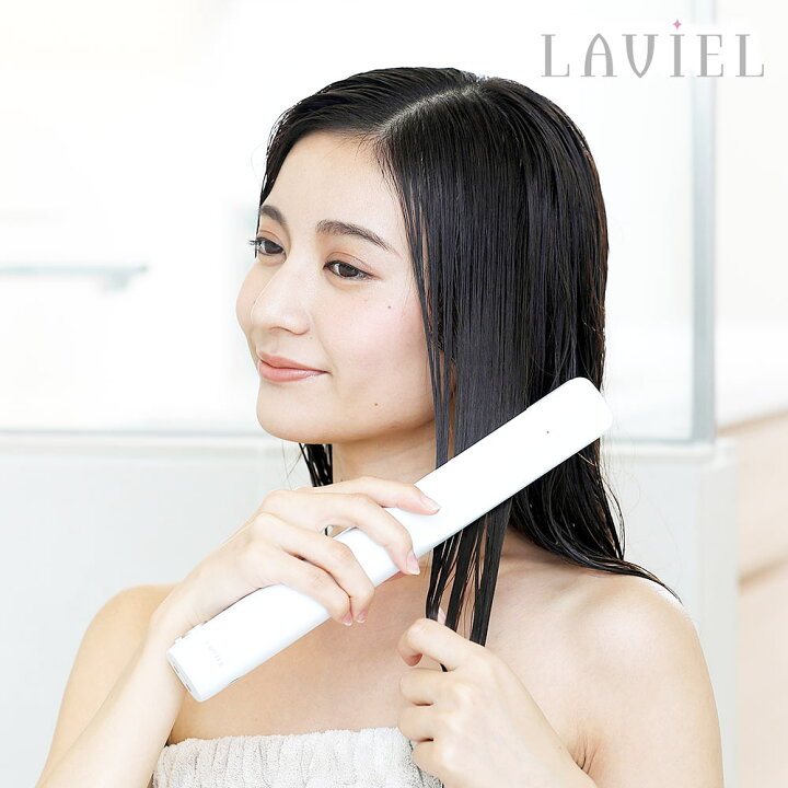 楽天市場】LAVIEL plus 超音波トリートメントヘアアイロン LV-TR01  