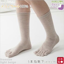 メリノウール100％ 靴下 5本指 日本製 冷えとり靴下 重ねばき靴下 冷え取り 冷え性 くつ下 無地 ソックス 敏感肌