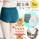 【クーポン利用で1,000円OFF】2026年新春福袋 超立体ショーツ 5枚セット 最高級スーピマコットン ショーツ セット 福袋 綿 ボクサーパンツ M/L/LL選択可 レディース パンツ 下着メーカー直販 数量限定