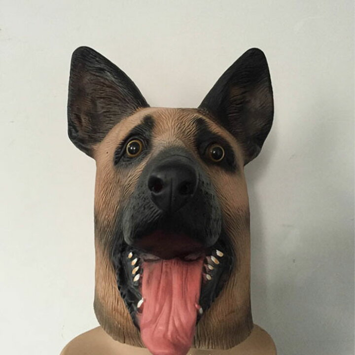 楽天市場 被り物 犬 アニマルマスク なりきり 小道具 ハロウィン リアル かぶりもの パーティーグッズ 動物 マスク 面白い イヌ いぬ 衣装 コスチューム コスプレ 動物 面白い コスプレ 衣装 かわいい 可愛い 忘年会 新年会 送別会 シェパード コスプレ衣装 雑貨 仮装