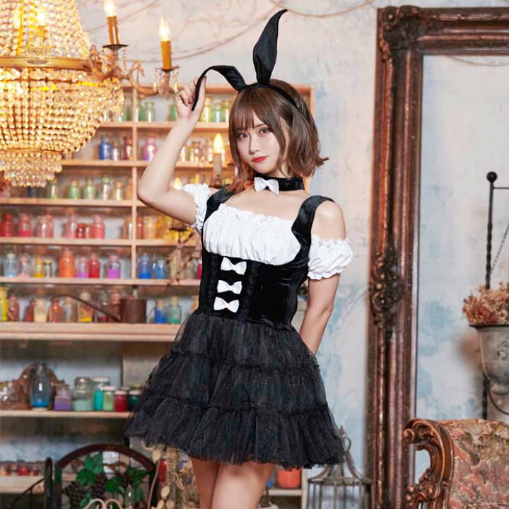 楽天市場】【期間限定 ポイント15倍！】コスプレ バニーガール 衣装 