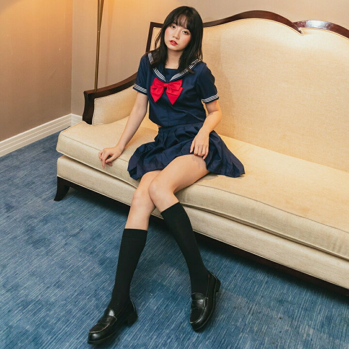 楽天市場 楽天1位 ハロウィン コスプレ セクシー セーラー服 シャツ スカート リボン 衣装 仮装 セーラー 制服 ハロウィン衣装 コスチューム 半袖 ハロウィンコスプレ 可愛い ミニ 大きいサイズ 女子高生 中学生 学生服 レディース コスプレ衣装 可愛い ボディーライン