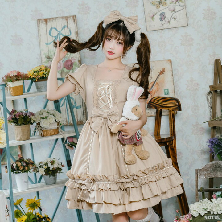 楽天市場 コスプレ ワンピース ケープ ロリータ 通販 文化祭 学園祭 衣装 ゴスロリ ゴシック メイド コスチューム アニメ 通販 コスプレ衣装 あす楽 仮装 ３点セット 半袖 長袖 オールシーズン ハロウィンコスチューム ハロウィン ハロウィンコスプレ おすすめ 可愛い