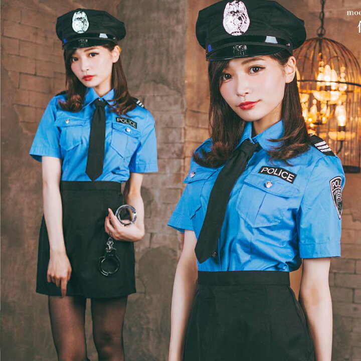 楽天市場 ハロウィン コスプレ ポリス コスチューム セクシー 警察官 可愛い 男ウケ 仮装 ミニスカ コス こすぷれ 学園祭 ポリス 衣装 ハロウィンコスチューム ハロウィンコスプレ ハロウィンコスプレ コスプレ衣装 あす楽 可愛い コスプレ ボディーライン