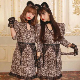 【 Swankiss × BODYLINE】 コスプレ レディパンサー イベントコスチューム アニマル ハロウィンコスチューム コスプレ衣装 可愛い 仮装 衣装 コスチューム おすすめ 可愛い セット 文化祭 学園祭 ハロウィン