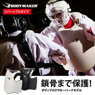 ボディプロテクターハードモデル BODYMAKER ボディメーカー スパーリング プロテクター ボディミット 打…