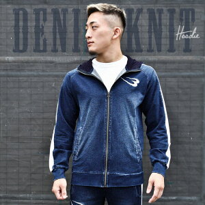 bm plus DENIM-KNIT p[J[ BODYMAKER {fB[J[ AE^[ 㒅 fj  OX[u [EFA g[jOEFA W[W Lk