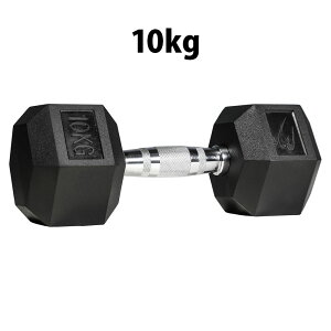 六角ダンベル 10KG BODYMAKER ボディメーカー PD0091000K 六角 ダンベル 10kg 10キロ ケトルベル トレーニングジム 筋トレ 筋肉 筋力 胸筋 ダンベルフライ