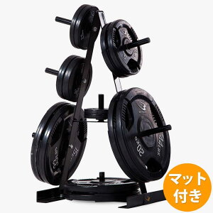 プレートラック3 トレーニングマットセット BODYMAKER ボディメーカー スタンド 防音 床 ゴムマット 保護 トレーニングマット ラック マットセット