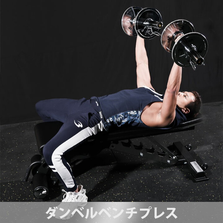 楽天市場】アジャスタブルベンチEX トレーニングマットセット 