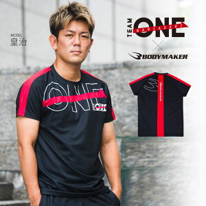 TEAM ONE×BODYMAKER R{EGABMEDRY n[tX[u2 BODYMAKER {fB[J[ c R{ ONE Y Mens Tshirt   n TVc n[tX[u X|[c JWA @\EFA 