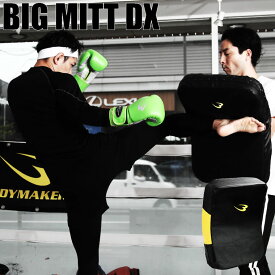 ビッグミットDX BODYMAKER ボディメーカー キックミット ミット 空手 格闘技 キックボクシング テコンドー 総合格闘技 MMA ジム トレーニング パンチ 武道 フィットネス ダイエット エクササイズ 打撃練習