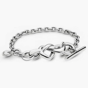 �p���h�� PANDORA �u���X���b�g Knotted Heart T-Bar Bracelet 598100