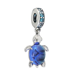 PANDORA ph `[ Murano Glass Sea Turtle Dangle 798939C01