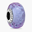 PANDORA パンドラ チャーム Wavy Lavender Murano Glass 798875C00
