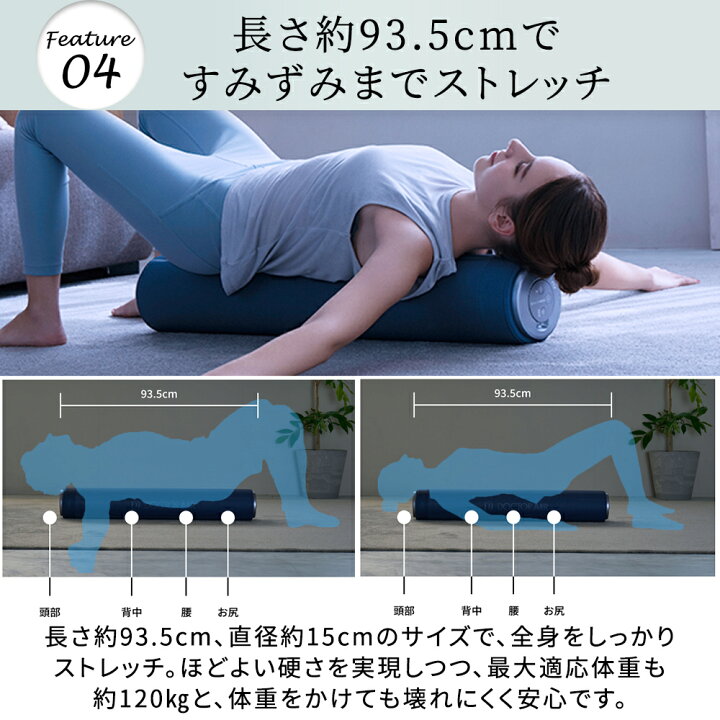 楽天市場】ストレッチローラー 筋膜 リリース ローラー 筋膜ローラー 