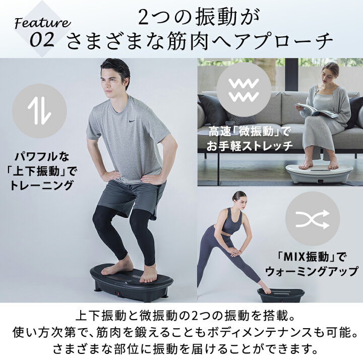 楽天市場】【期間限定20%OFF】振動マシン 静音 コンパクト ブルブル 