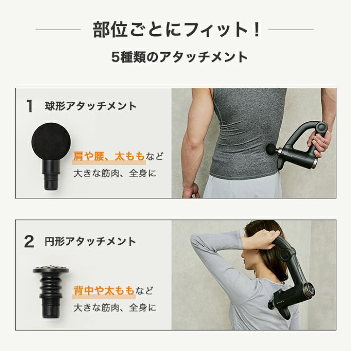 楽天市場】【5/1ポイント10倍】 ドクターエア リカバリーガン PRO RG  